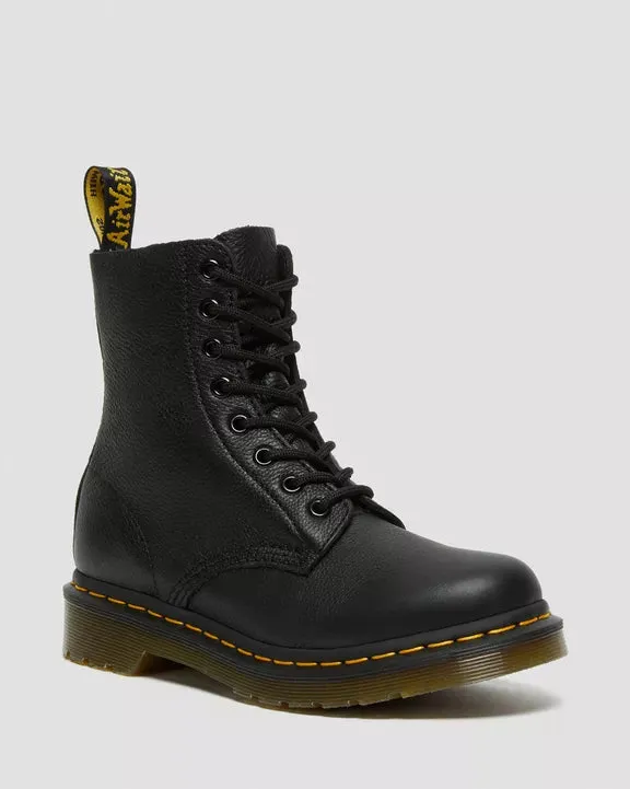 1460 Black Pascal Virginia Leather Boots
