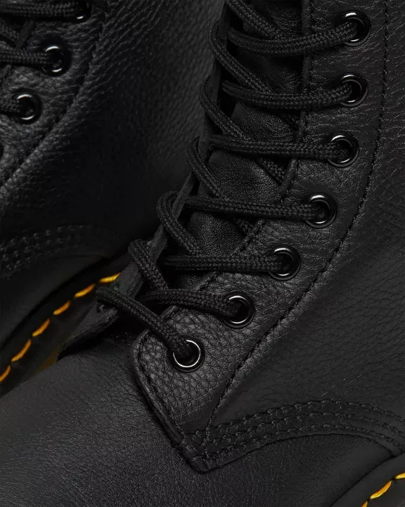1460 Black Pascal Virginia Leather Boots