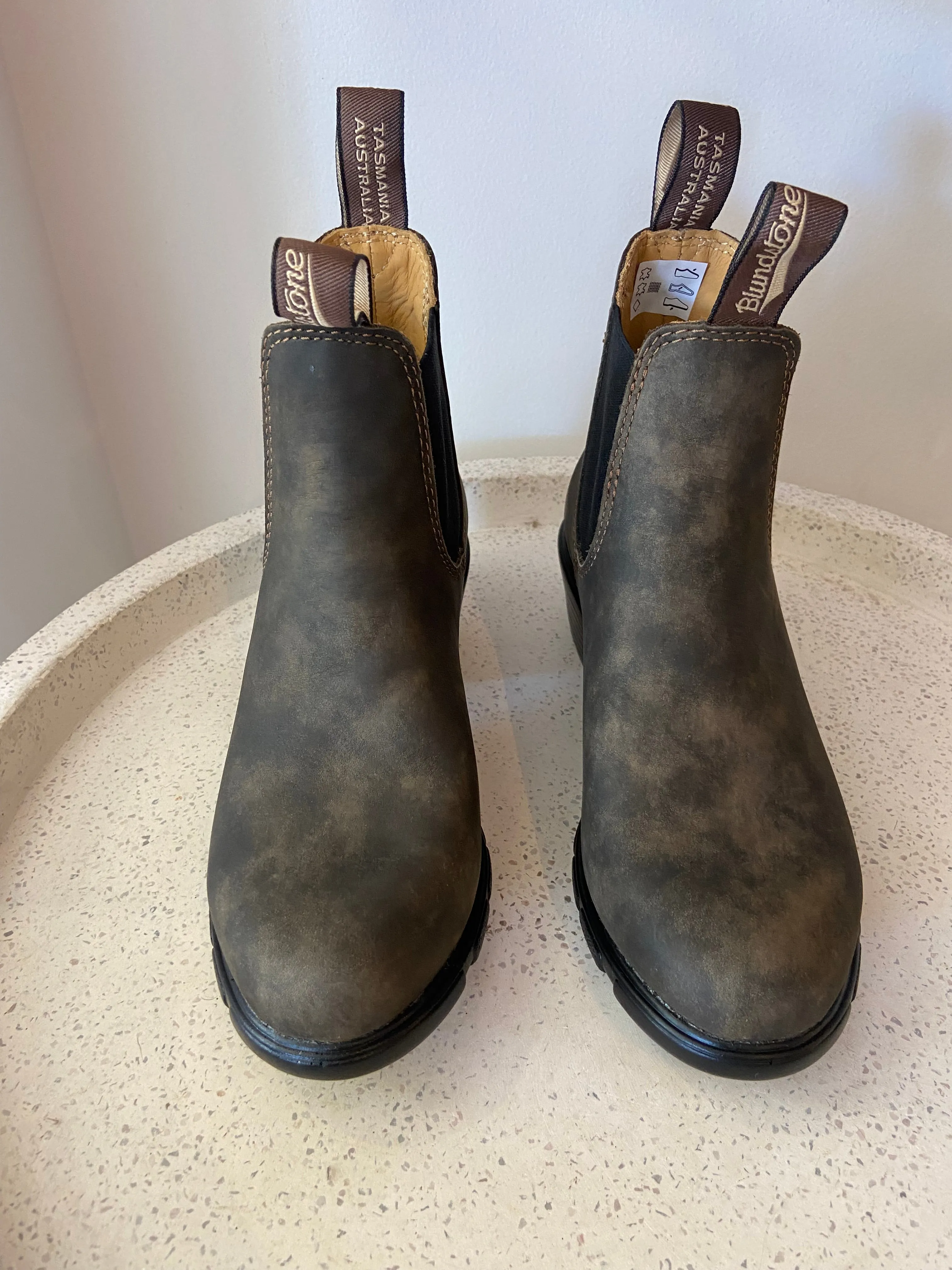 1677 Heeled Boot - Rustic Brown