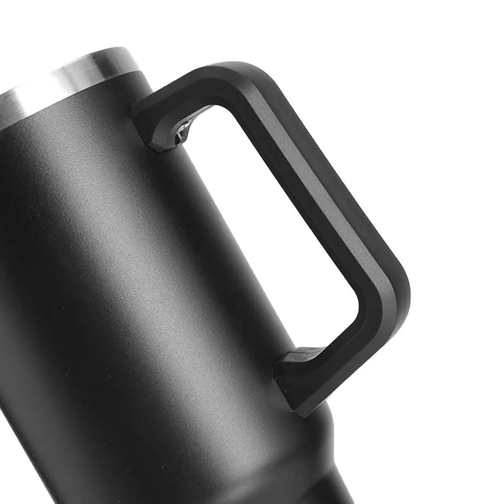 40 Ounce Stainless Steel Tumbler with Straw