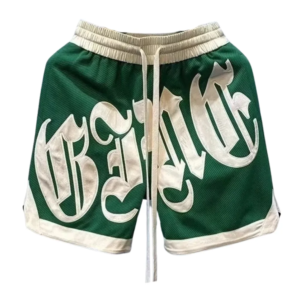 American Patchwork Basketball Shorts