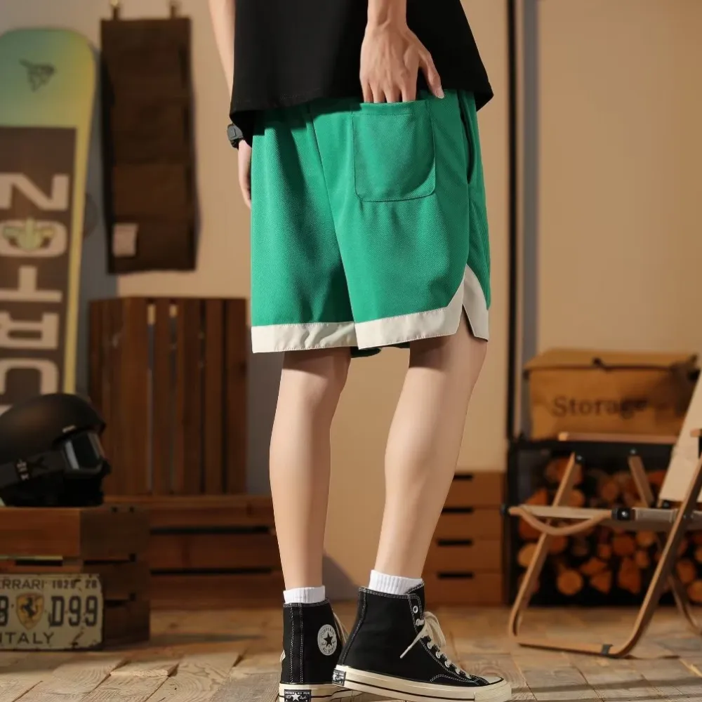 American Patchwork Basketball Shorts