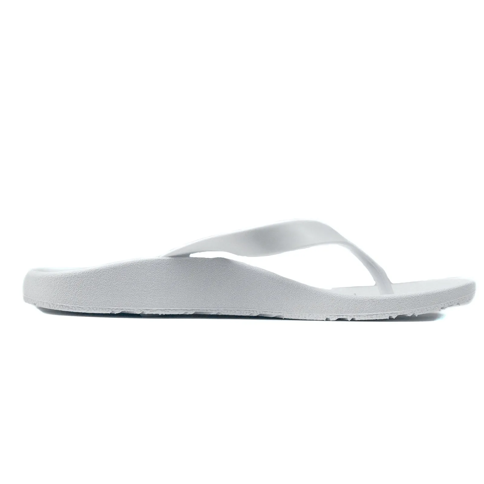 ARCHLINE Orthotic Thongs Arch Support Shoes Footwear Flip Flops Orthopedic - White/White - EUR 37
