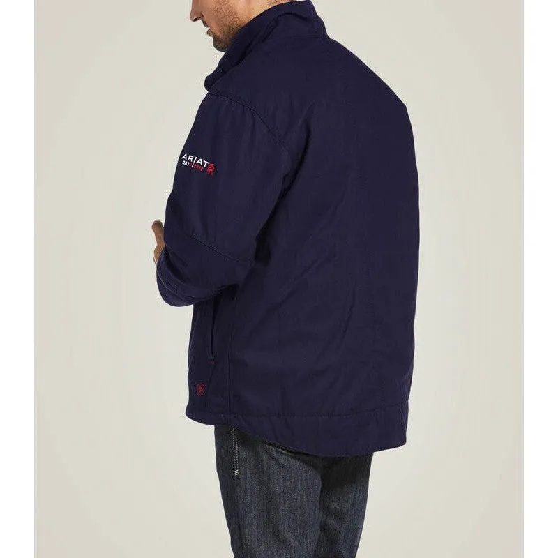 Ariat Men's Flame Resistant Workhorse Water Resist 340G Insulated Jacket Navy - 10032956