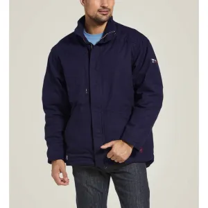 Ariat Men's Flame Resistant Workhorse Water Resist 340G Insulated Jacket Navy - 10032956