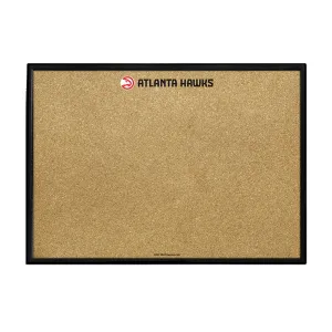 Atlanta Hawks: Framed Corkboard