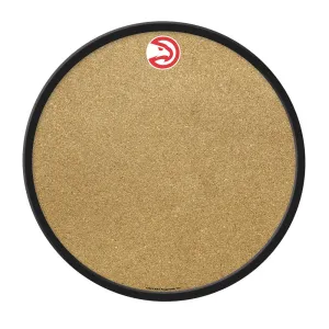 Atlanta Hawks: Modern Disc Cork Board