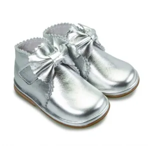 AW24 Borboleta Silver Leather Sharon Boots