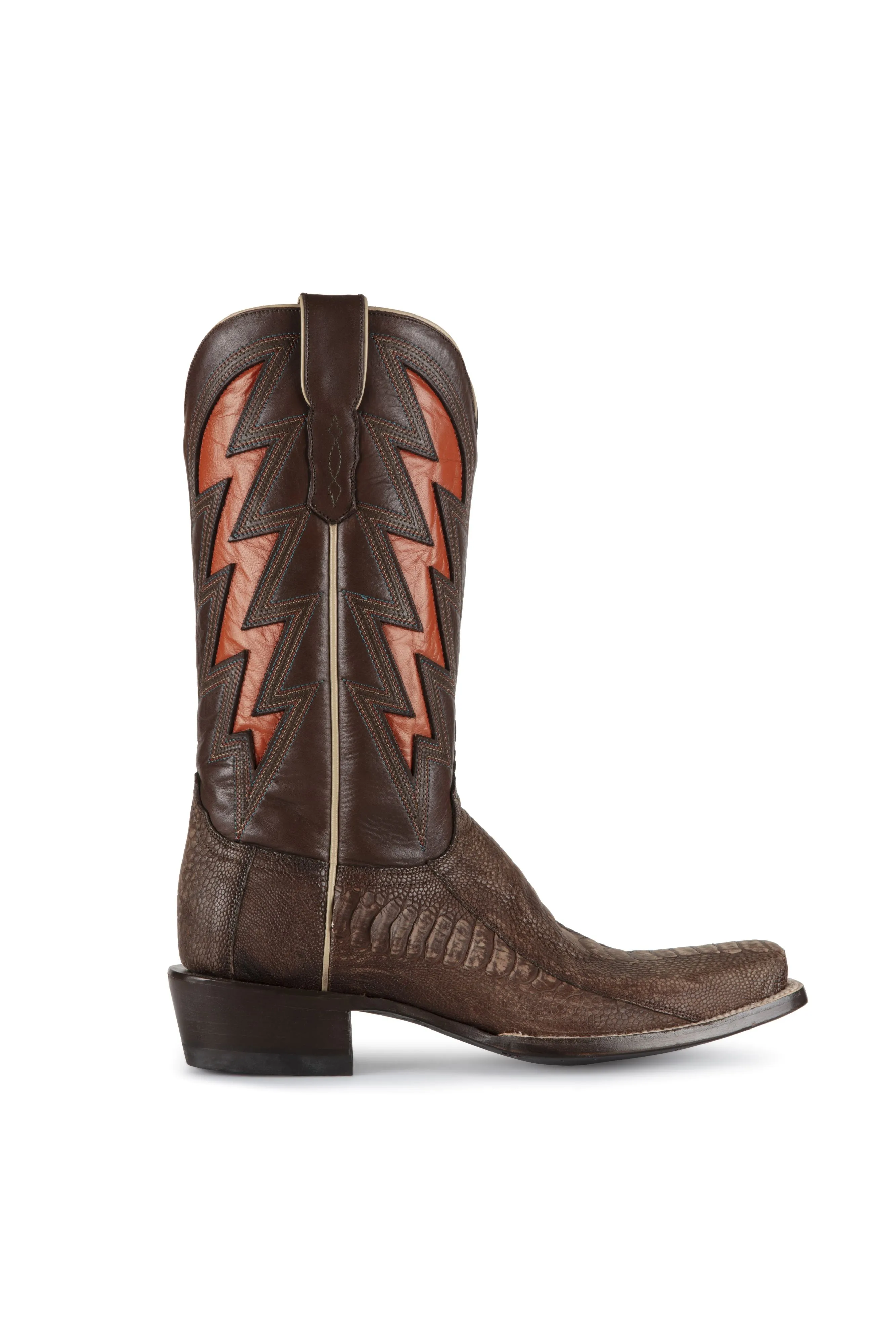 Azulado - Tyson Ostrich Leg - Chocolate