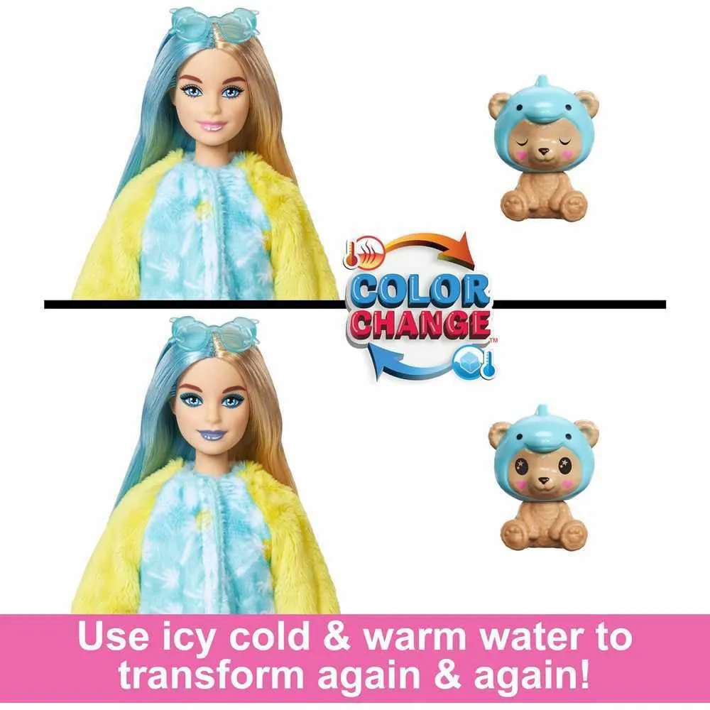 Barbie Cutie Reveal Bear in a Dolphin Costume