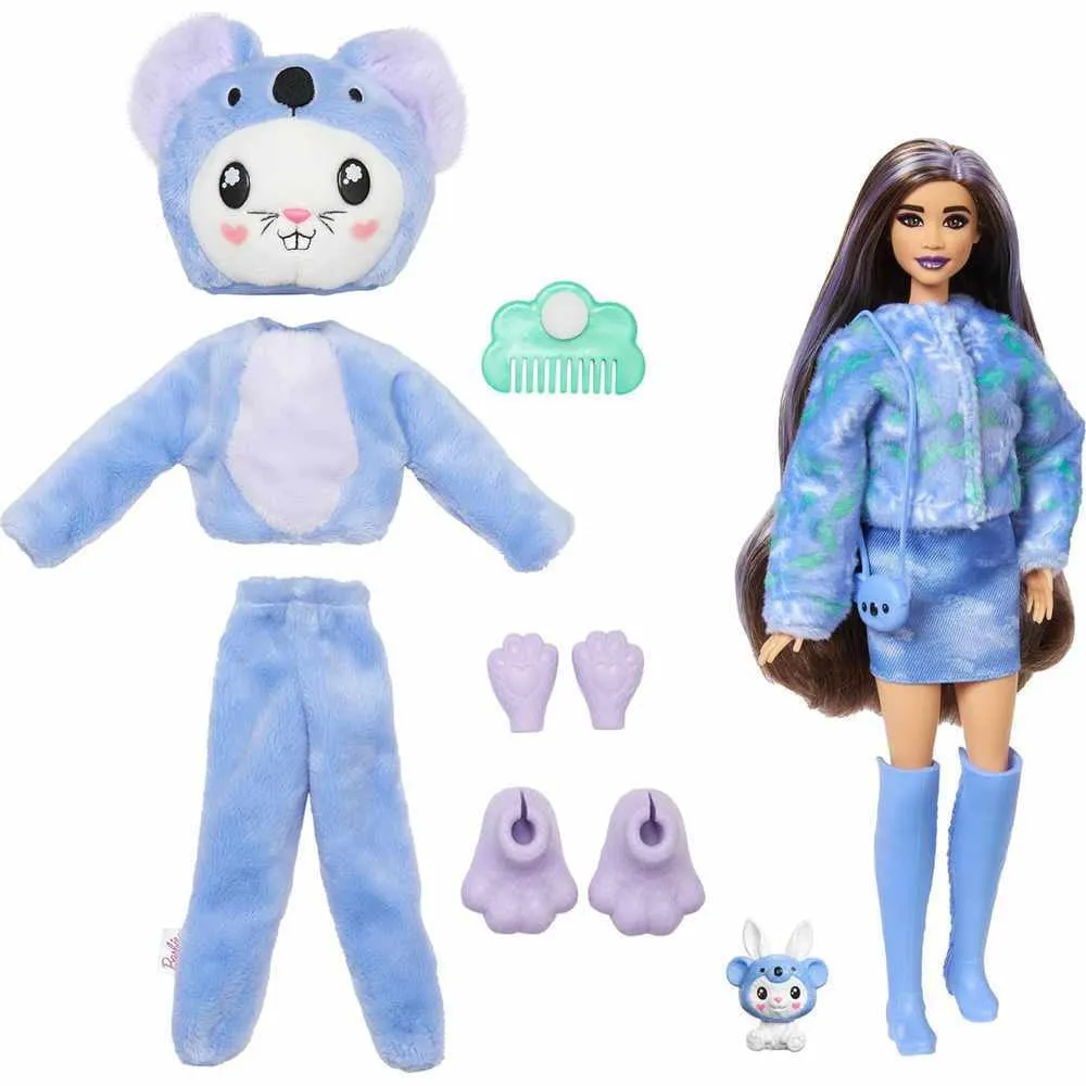 Barbie Cutie Reveal Bunny in a Koala Costume