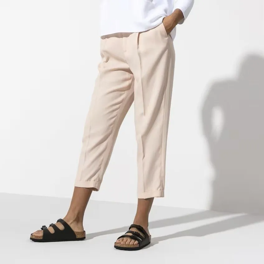 Birkenstock Florida Sandals - Black Birko-Flor | Soft Footbed