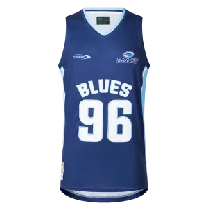 Blues Super Rugby 25/26 Supporters Basketball Singlet by Classic Sportswear