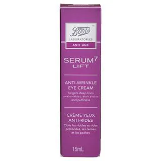 Boots Laboratories Serum 7 Lift Anti-Wrinkle Eye Cream 15mL