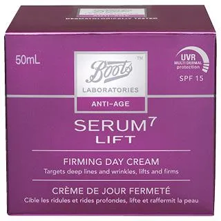 Boots Laboratories Serum 7 Lift Firming Day Cream SPF15 50mL