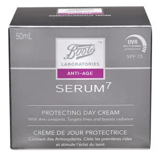 Boots Laboratories Serum 7 Protecting Day Cream SPF15 50mL
