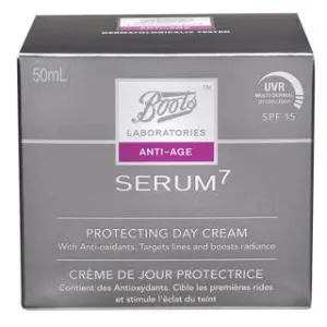 Boots Laboratories Serum 7 Protecting Day Cream SPF15 50mL