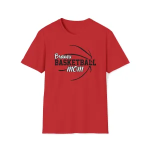 Braves Basketball Mom Unisex Softstyle T-Shirt