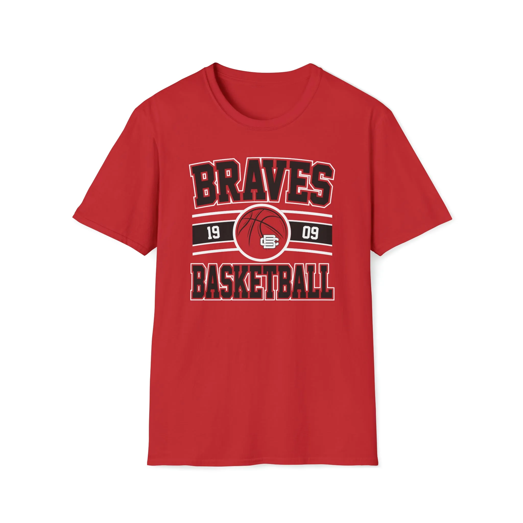 Braves Basketball Unisex Softstyle T-Shirt