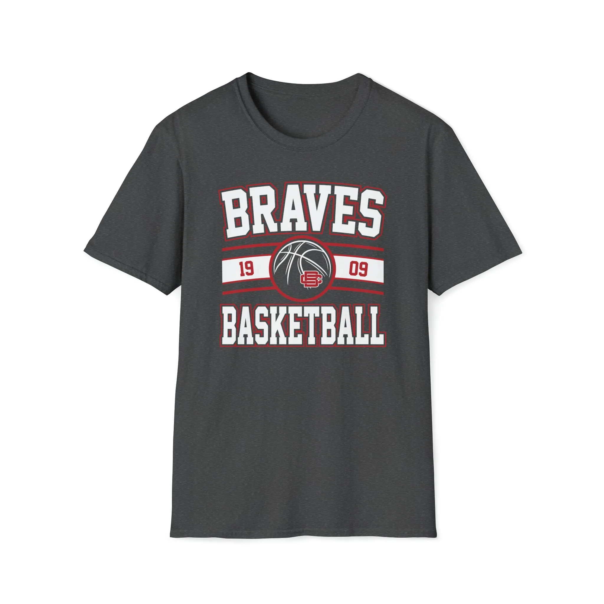 Braves Basketball Unisex Softstyle T-Shirt