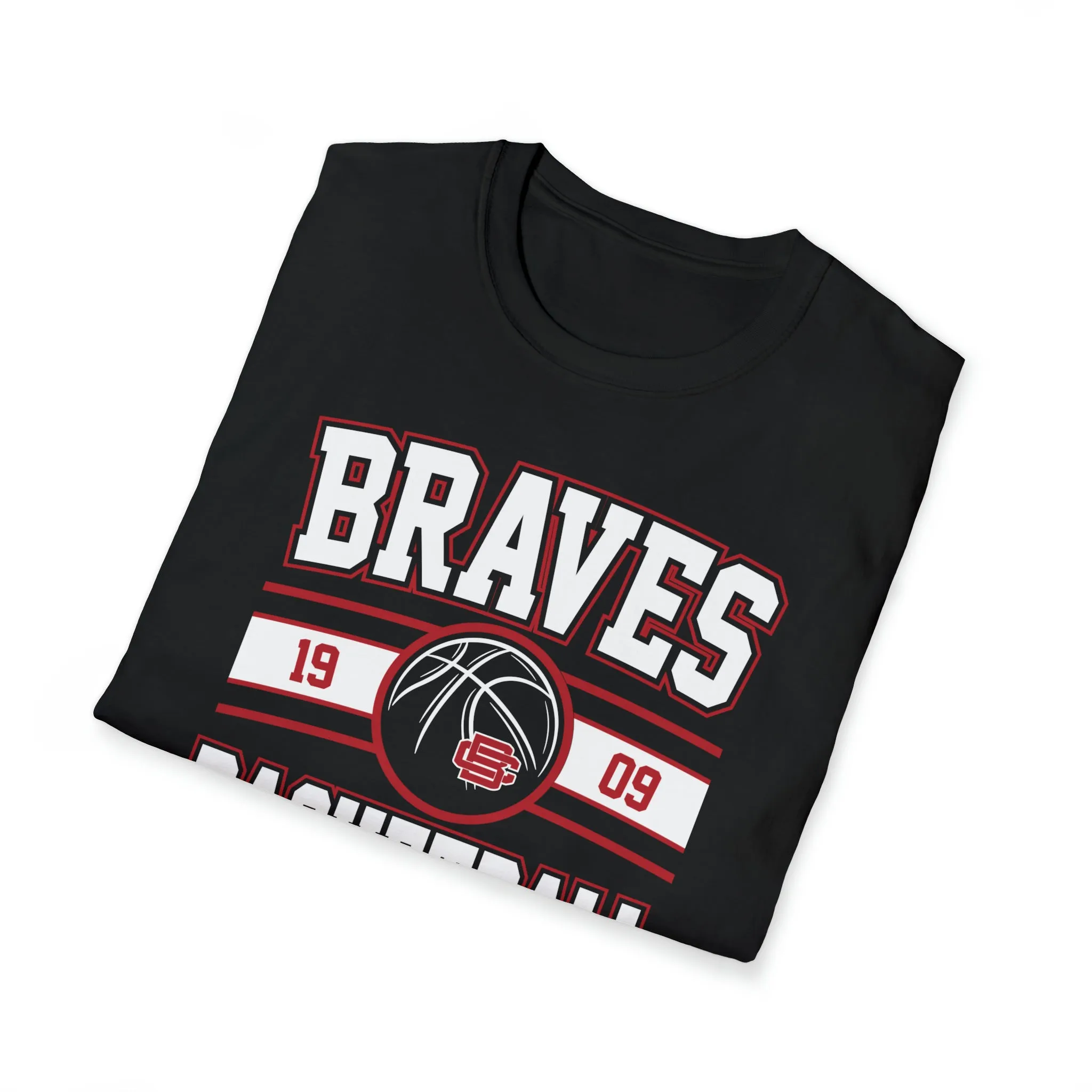 Braves Basketball Unisex Softstyle T-Shirt
