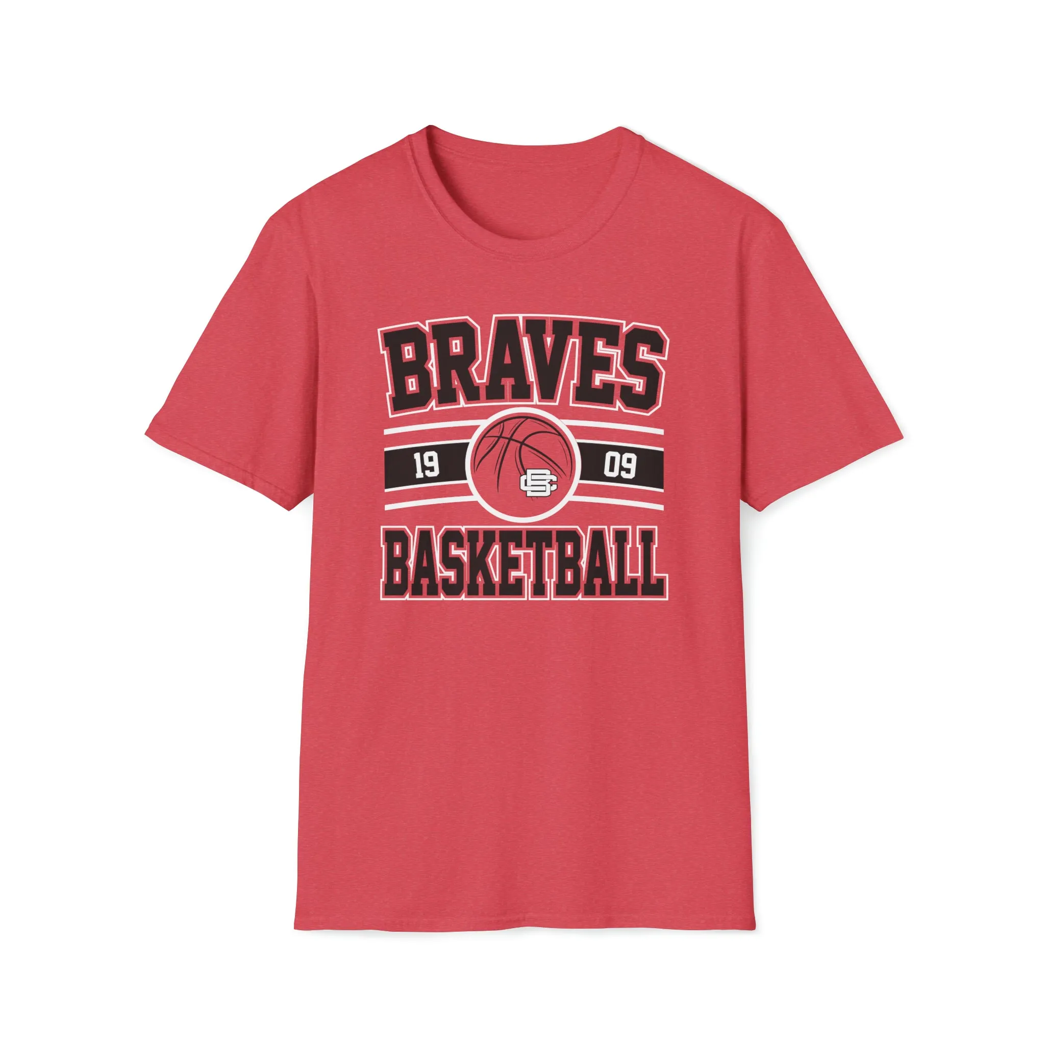 Braves Basketball Unisex Softstyle T-Shirt
