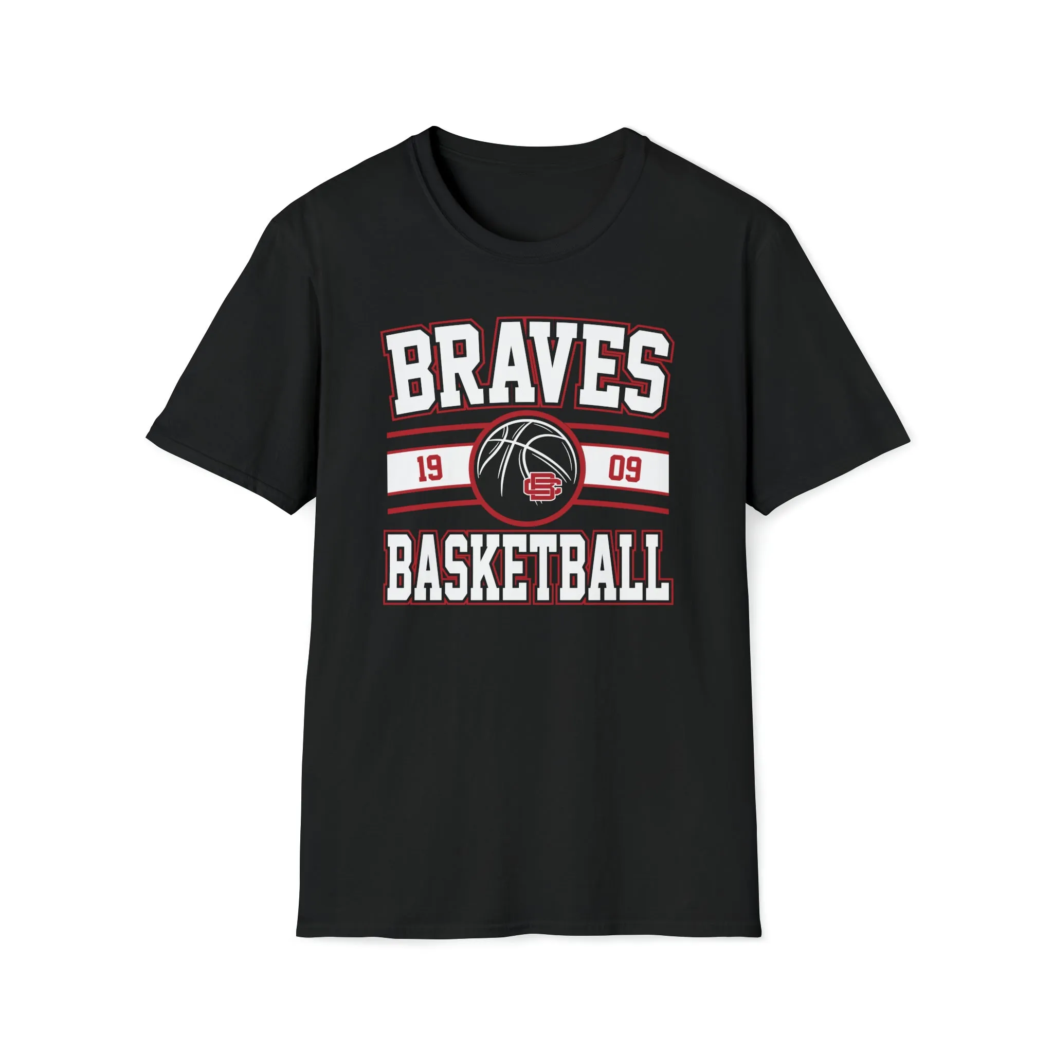 Braves Basketball Unisex Softstyle T-Shirt
