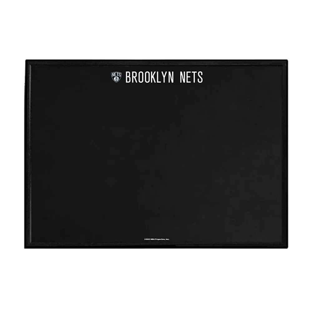 Brooklyn Nets: Framed Chalkboard