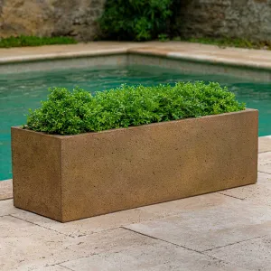 Campania Rustic Trough Planter