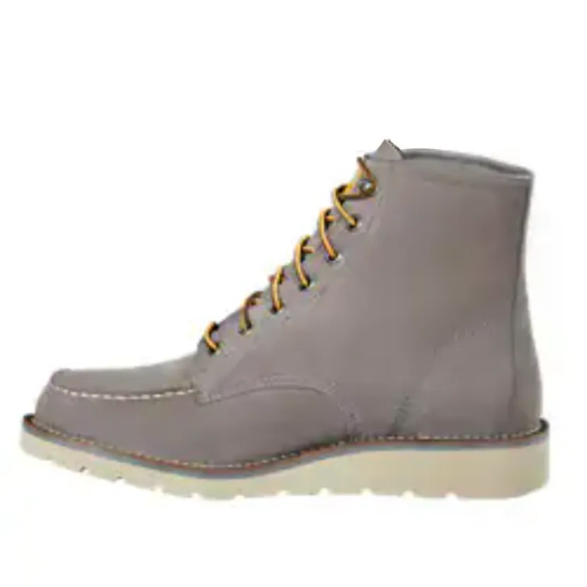 Carhartt Men's 6" Moc Toe Slip Resist Wedge Work Boot - Gray - FW6082-M