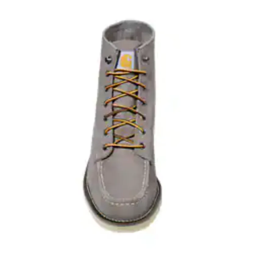 Carhartt Men's 6" Moc Toe Slip Resist Wedge Work Boot - Gray - FW6082-M
