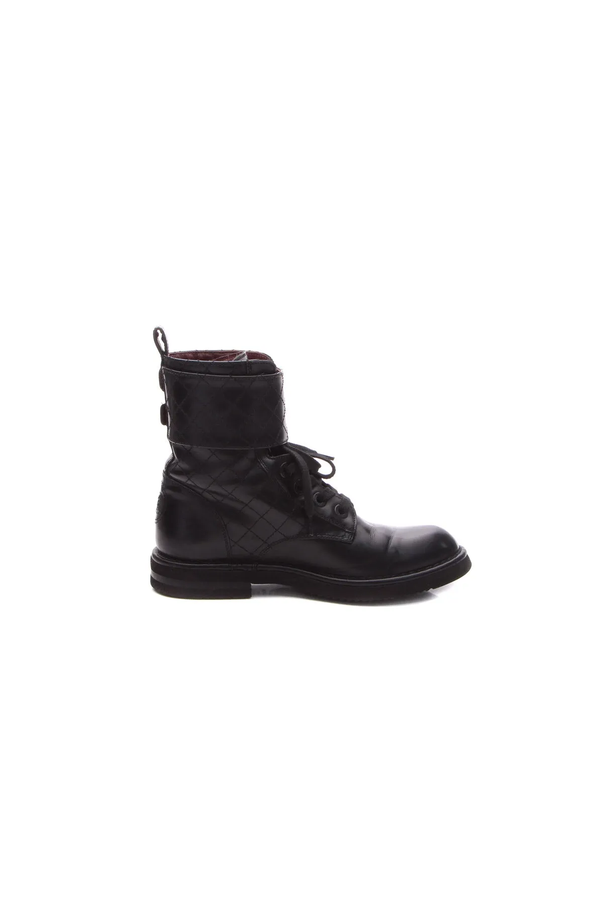 CC Quilted Short Boots - Size 36