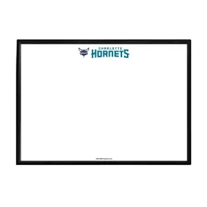 Charlotte Hornets: Framed Dry Erase Wall Sign