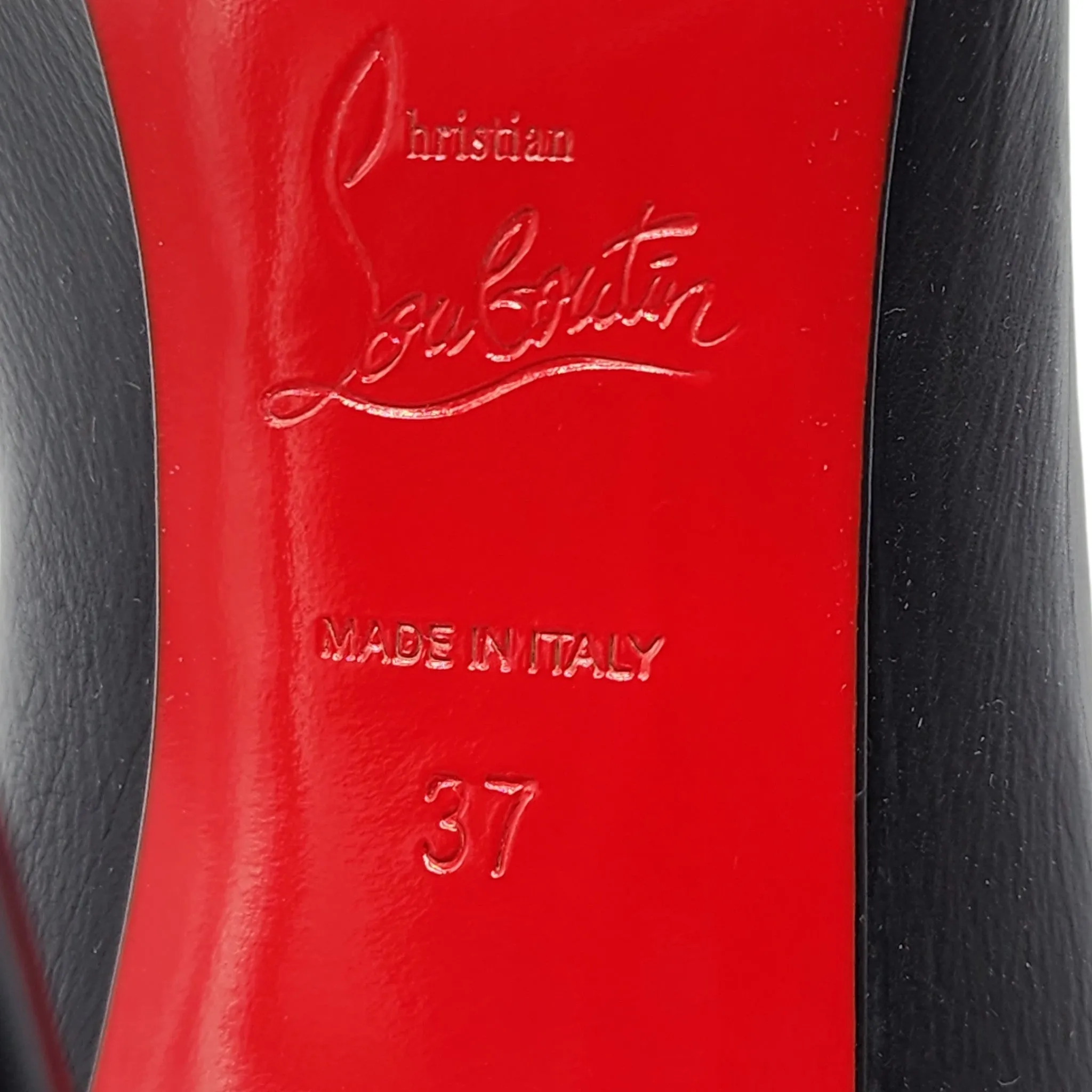 Christian Louboutin Ishtar 100mm Stiletto Boots - Leather - Black