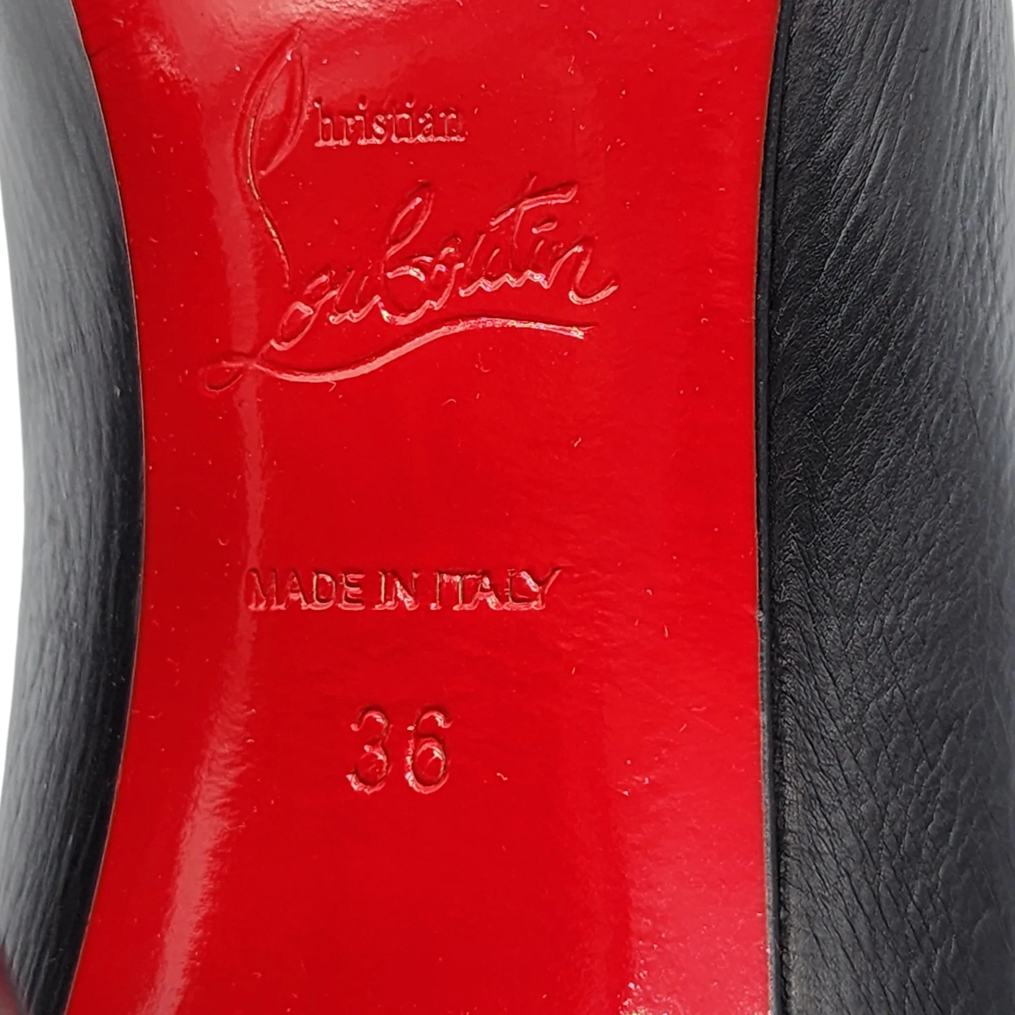 Christian Louboutin Ishtar 100mm Stiletto Boots - Leather - Black