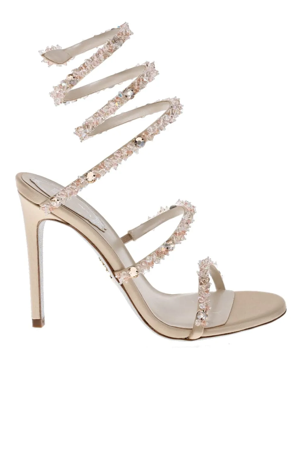 Cinderella Cleo Crystal Ankle Wrap Heel