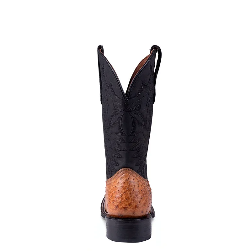 Circle G by Corral Men's Ostrich Wide Square Toe Boots  | L6051