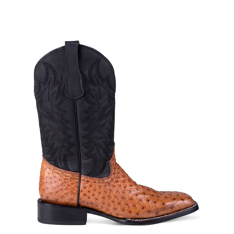 Circle G by Corral Men's Ostrich Wide Square Toe Boots  | L6051