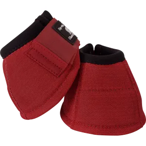 Classic Equine DyNo Turn Bell Boot-Crimson