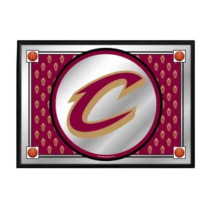 Cleveland Cavaliers: Team Spirit - Framed Mirrored Wall Sign