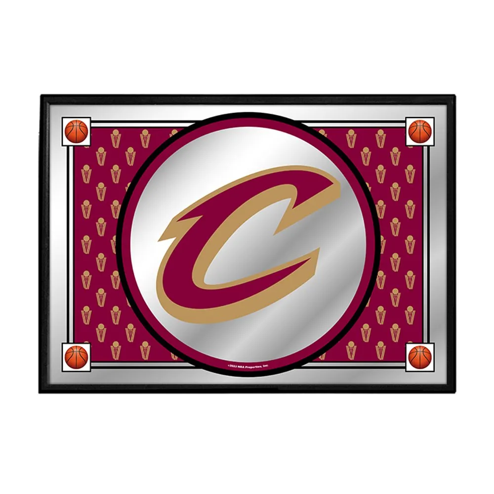 Cleveland Cavaliers: Team Spirit - Framed Mirrored Wall Sign