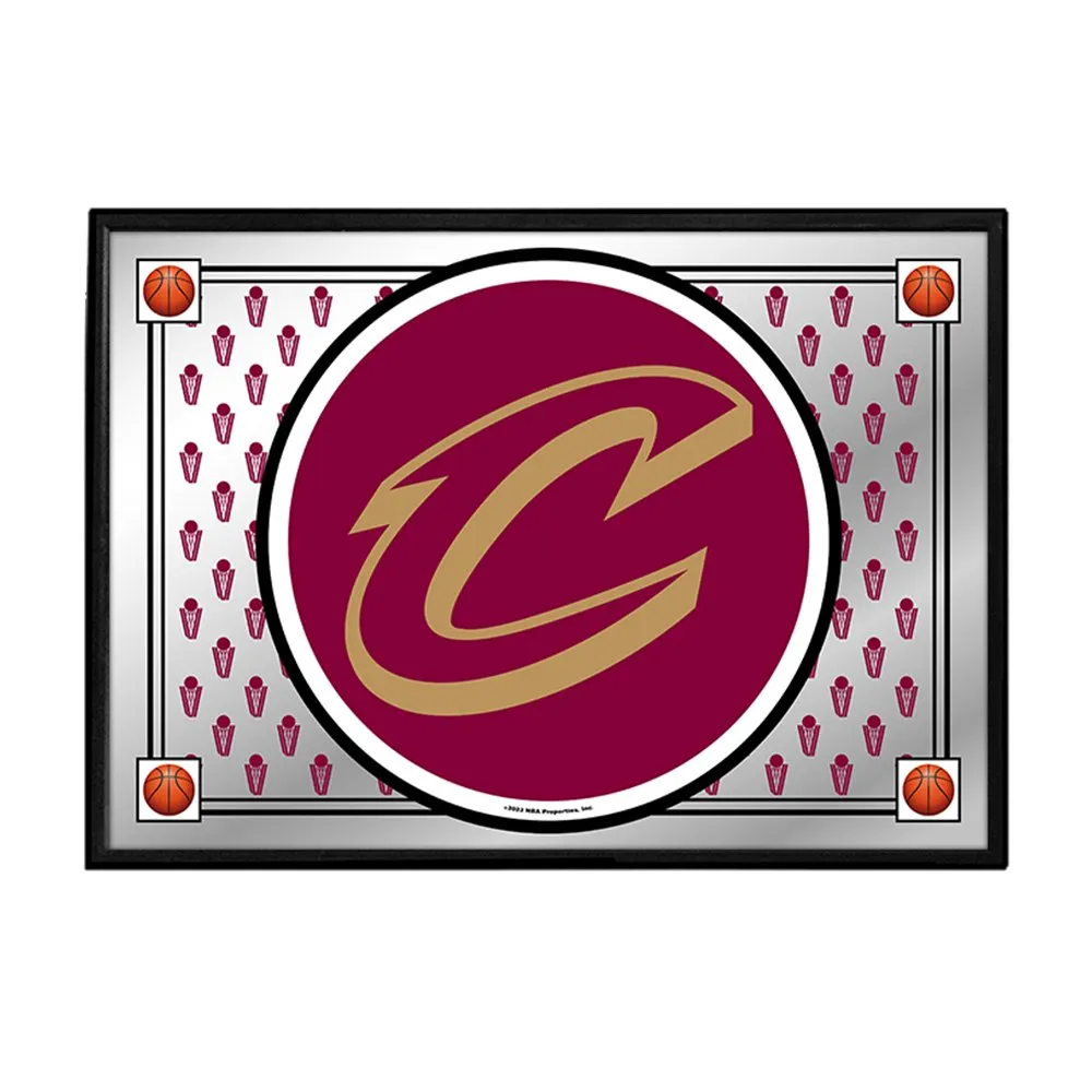 Cleveland Cavaliers: Team Spirit - Framed Mirrored Wall Sign
