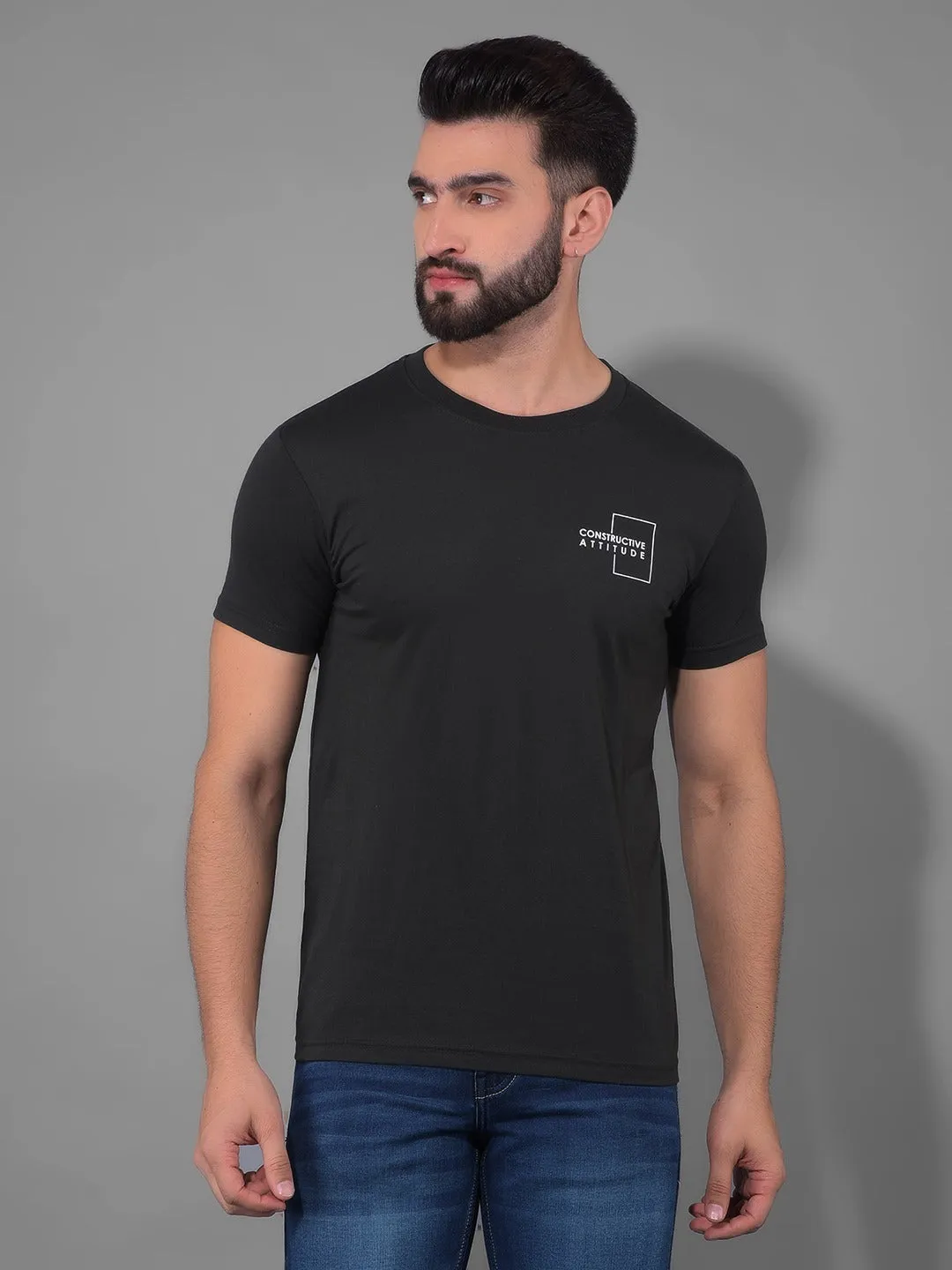 COBB MEN'S PACK OF 3 PRINTED ROUND NECK COMBO T-SHIRT