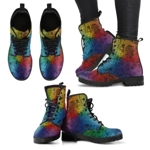 Colorful Paisley Handcrafted Boots