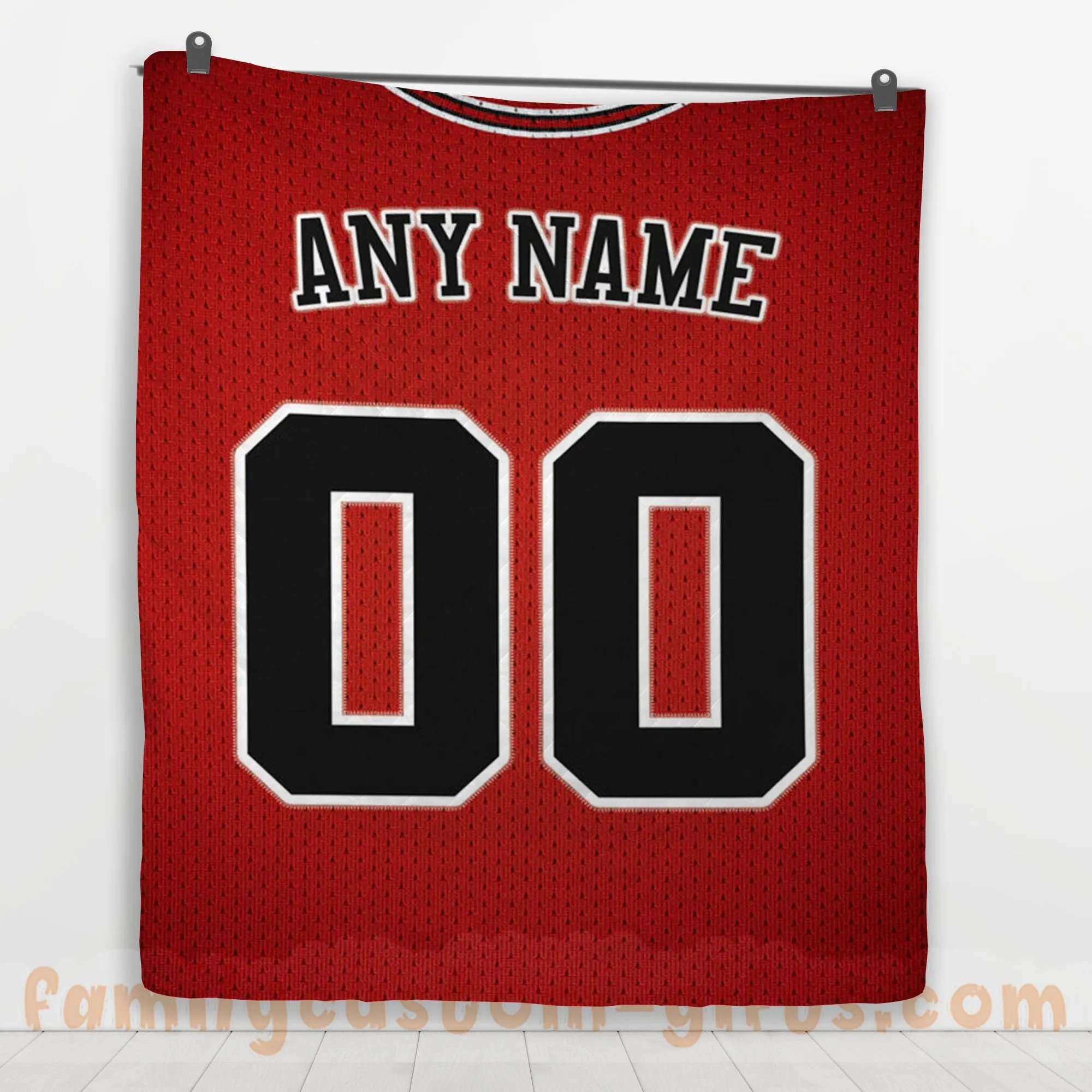Custom Premium Quilt Blanket Chicago Jersey Basketball Personalized Quilt Gifts for Her & Him