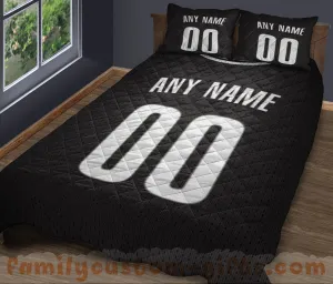 Custom Quilt Sets Brooklyn Jersey Personalized Basketball Premium Quilt Bedding for Boys Girls Men Women