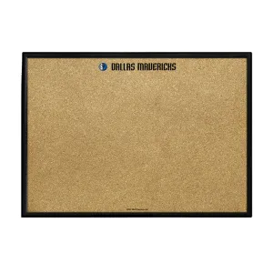 Dallas Mavericks: Framed Corkboard