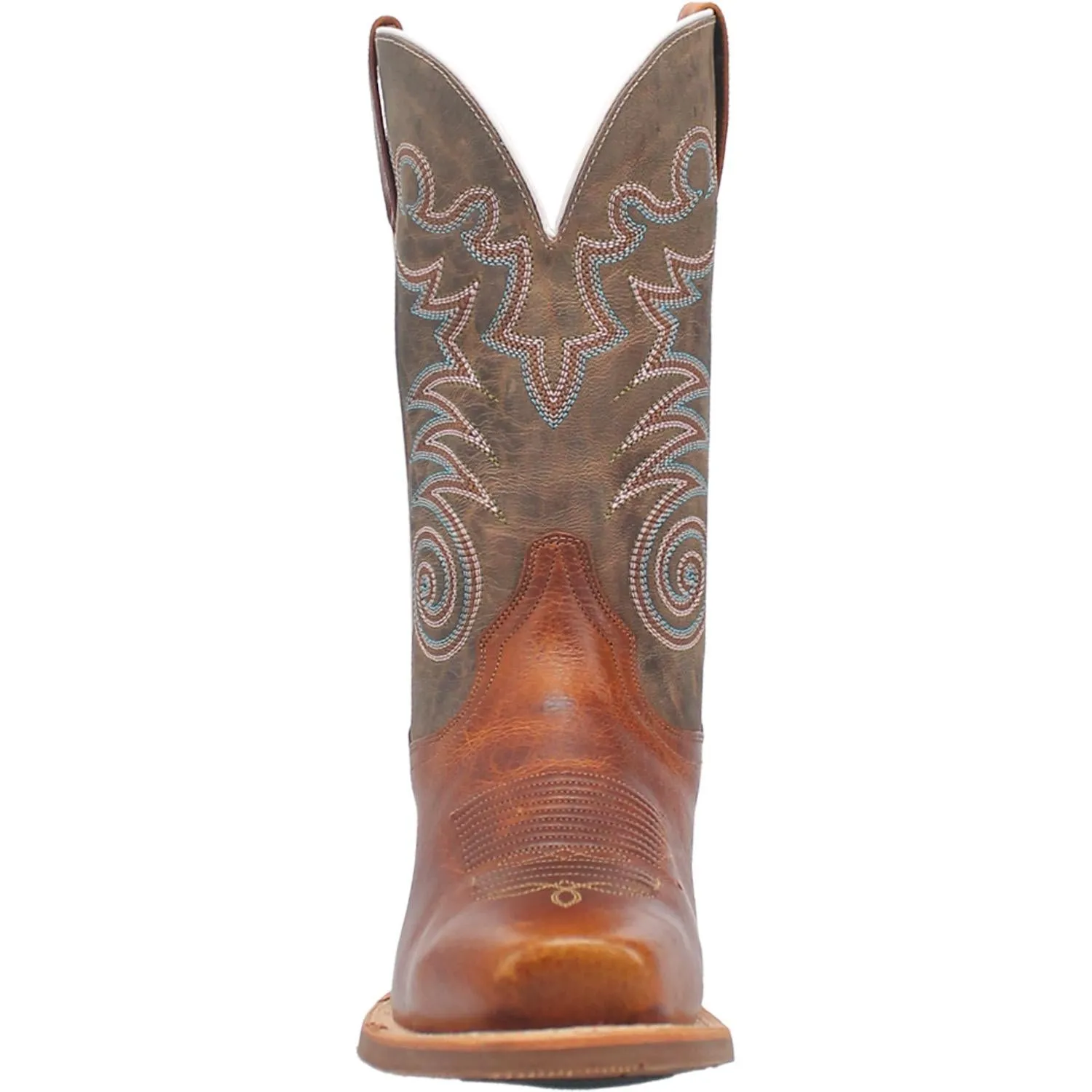 Dan Post Men's Honey Cruz Western Boots with Blunt Toe