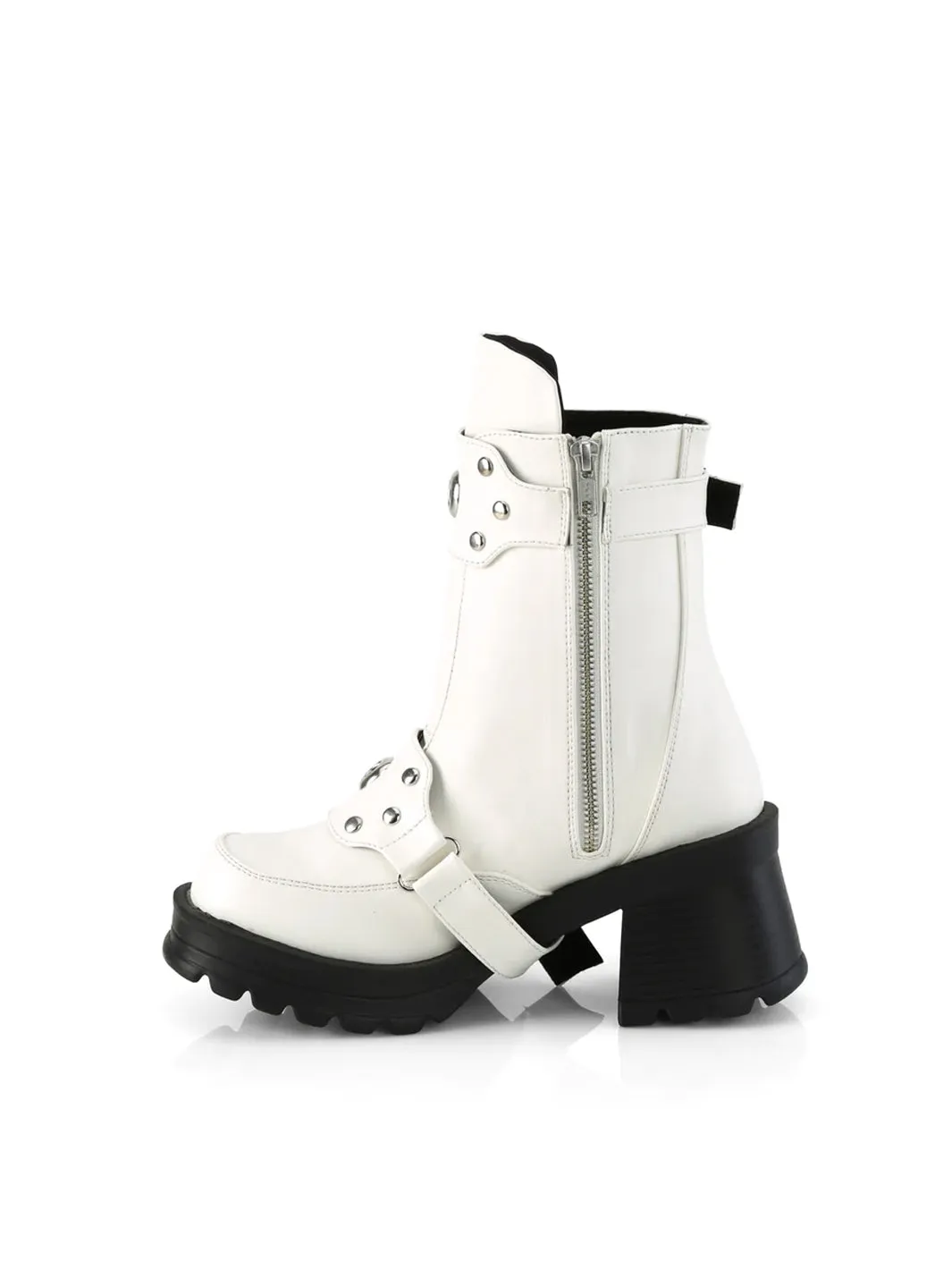 DEMONIA BRATTY-56 - WHITE ✰ PRE ORDER ✰