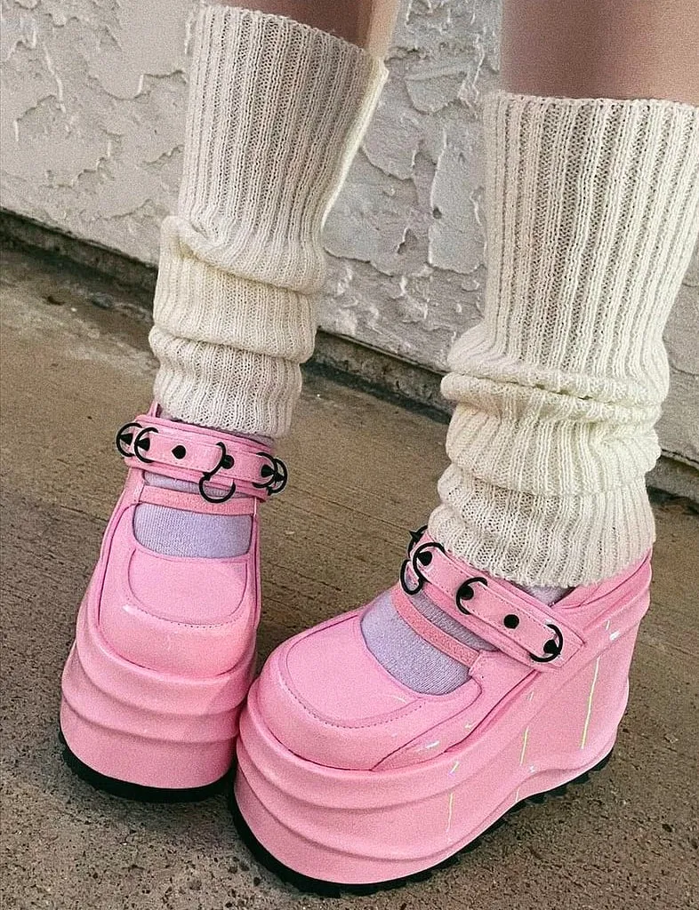 DEMONIA WAVE-48 - BABY PINK HOLOGRAM ✰ PRE ORDER ✰